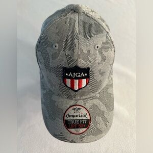 American Junior Golf Association Cap /Imperial Adjustable Camo Hat Brand New